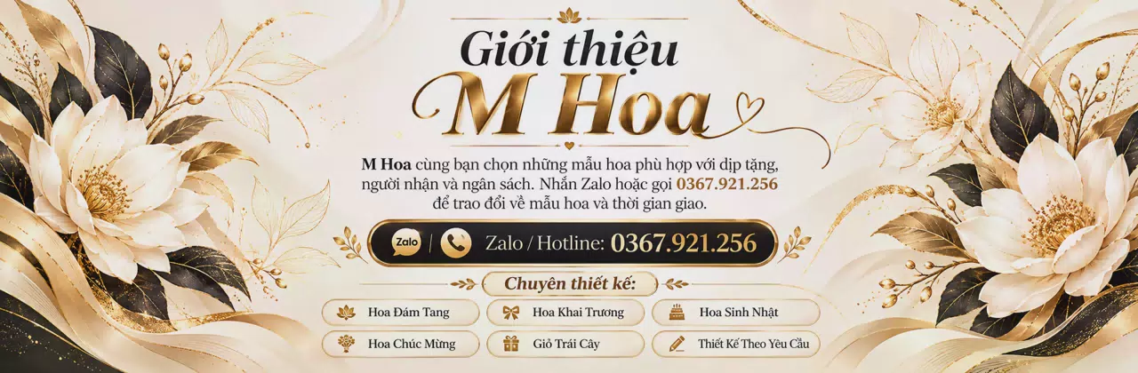 Ảnh bìa Shop hoa tươi Phường Mỹ Xuyên Cần Thơ - Chăm chút món quà từ sắc hoa